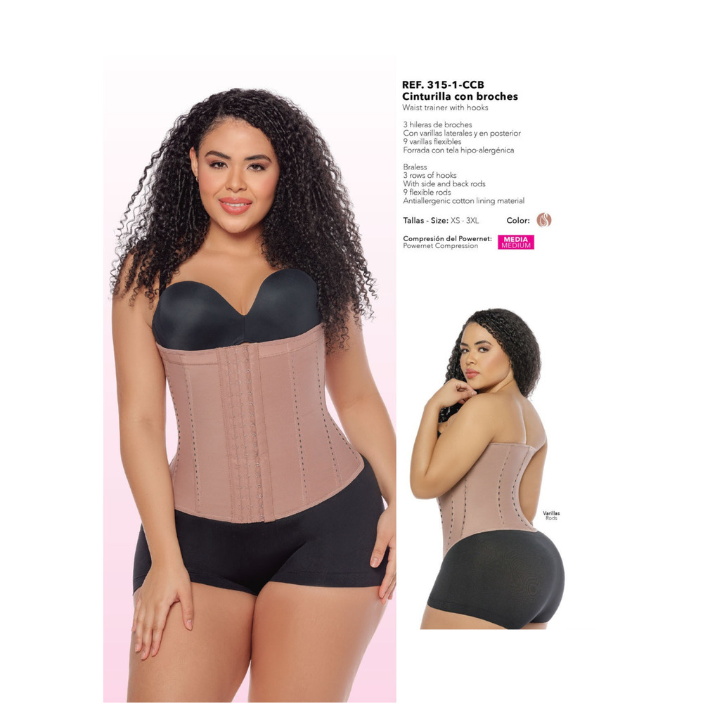Colombian Tummy Control Body Shaper | Salome 0315-1